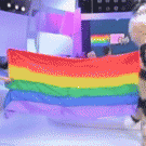 Nyan Cat on a French TV show