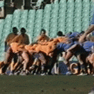 Rugby scrum pwnage