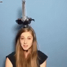 Girl invents real-life Deal With It machine (Simone Giertz)