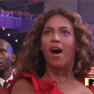 Beyonce's reaction to Kanye