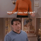 Friends - Joey doesn't care