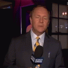 Reporter gets licked on live TV