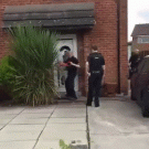 Man jumps from window to escape police