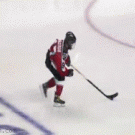 Amazing hockey trick