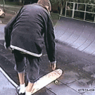 Skateboard nutshot