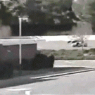 Cop doing Superman with his bike