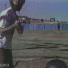 Baseball breaks camera