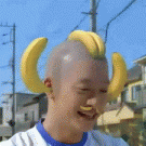 Asian banana man