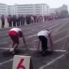 Track start fail