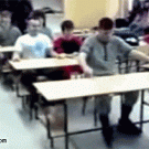 Bus simulation in classroom