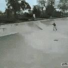 Skate jump fail