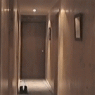 Forgetting to open door